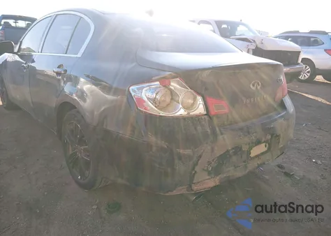 2012 Infiniti G37X z USA, uszkodzony, nr VIN JN1CV6AR7CM974220